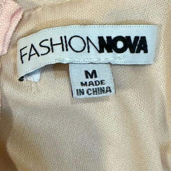 FN Nude Brown Sequin Gown - Picture 2 of 3